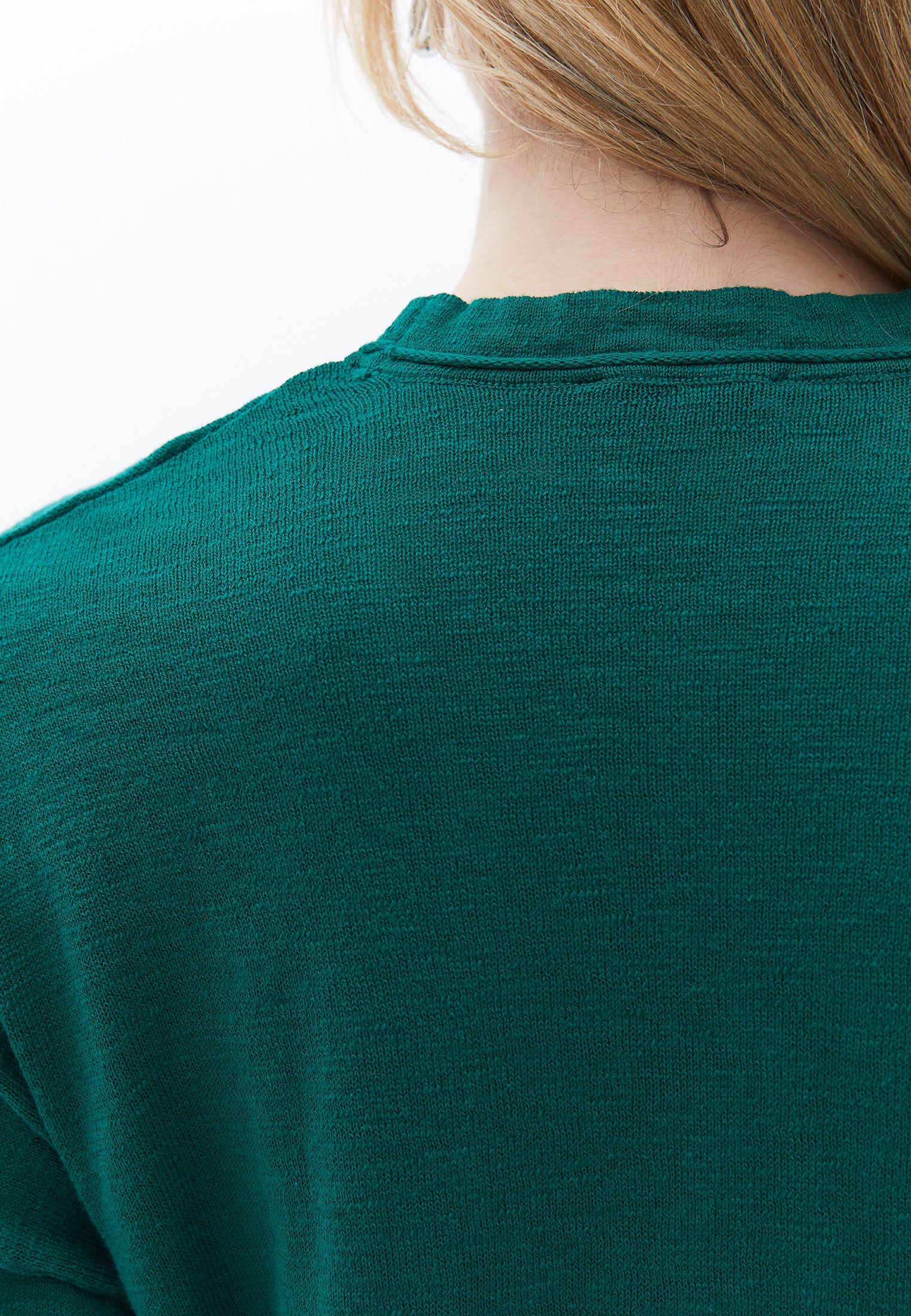 V Neck Short Sleeve T-Shirt Women Topwear - ULTRAMARINE GREEN