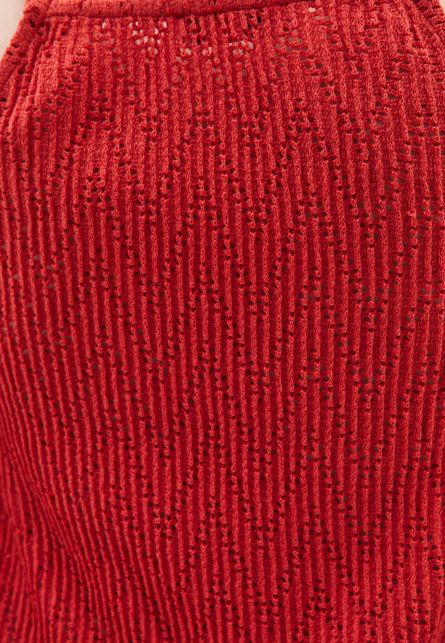 Halter Neck Cotton Tank Top - VALIANT POPPY