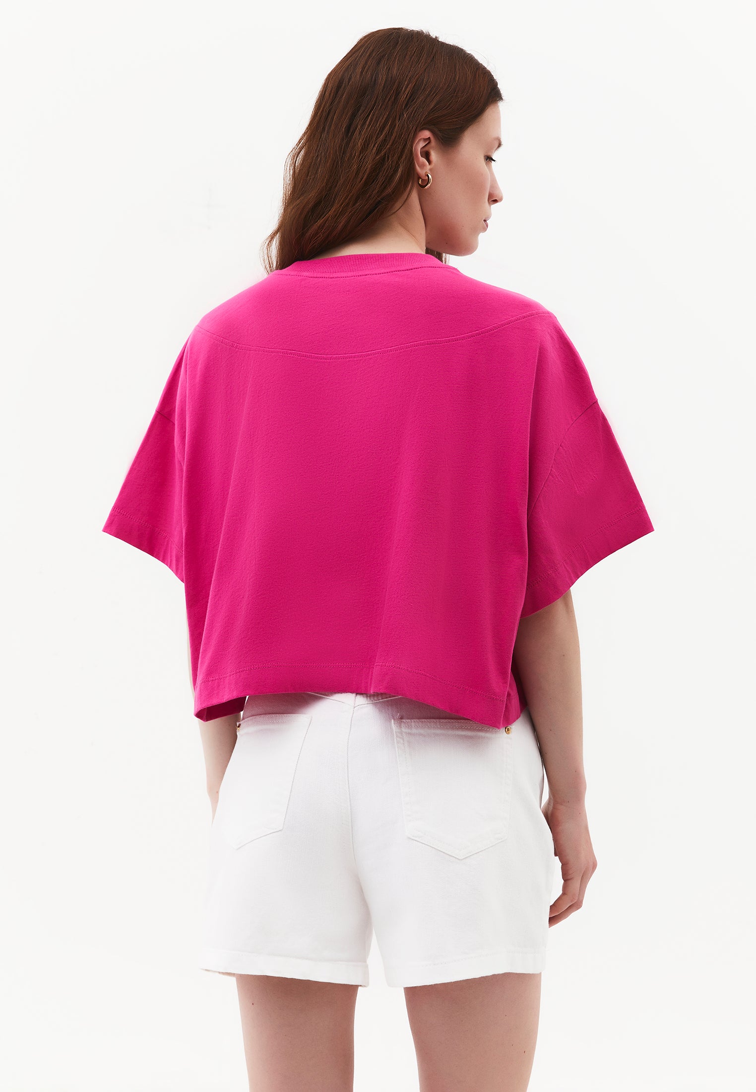 Oversize Short T-Shirt - VERY BERRY