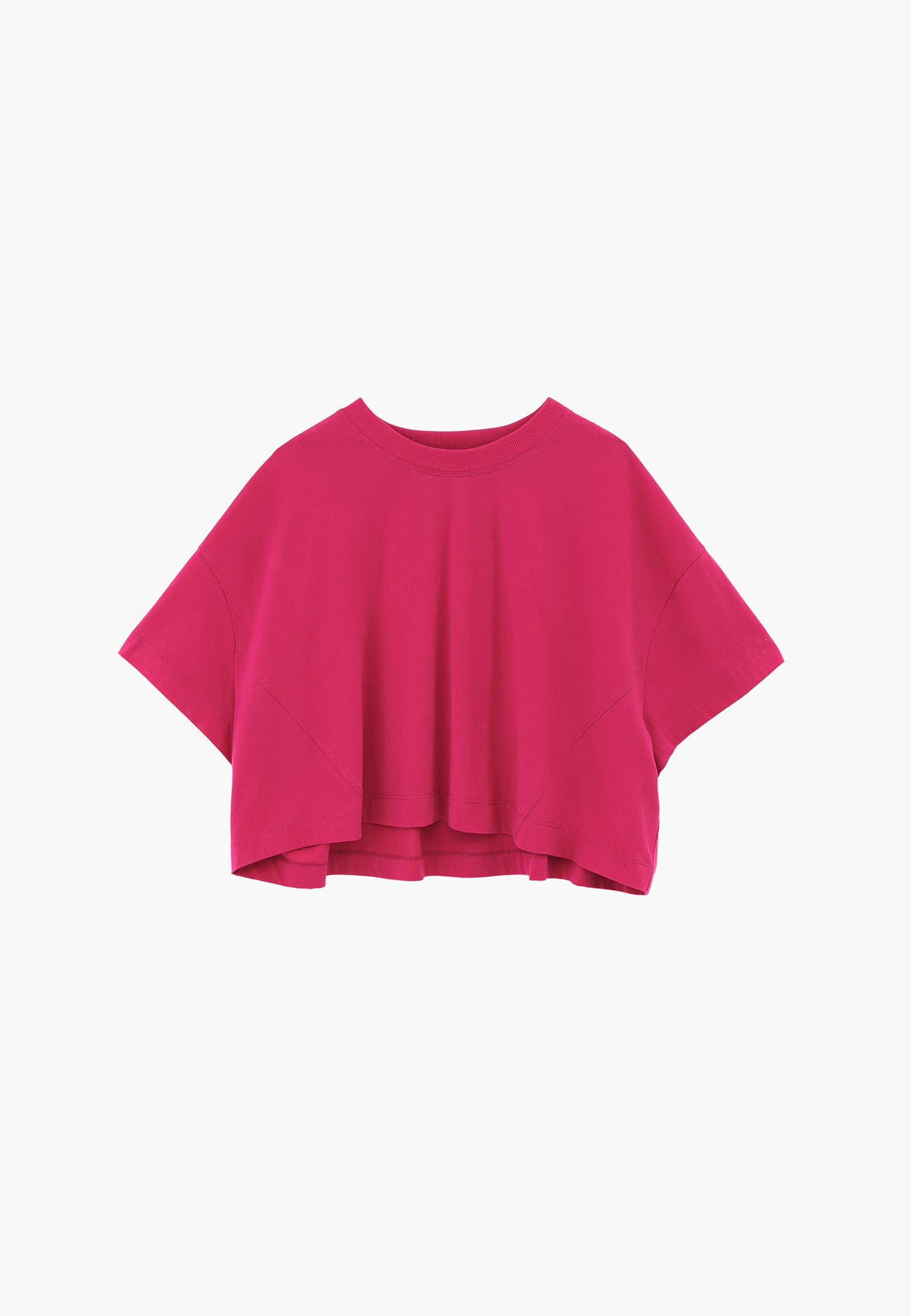 Oversize Short T-Shirt - VERY BERRY