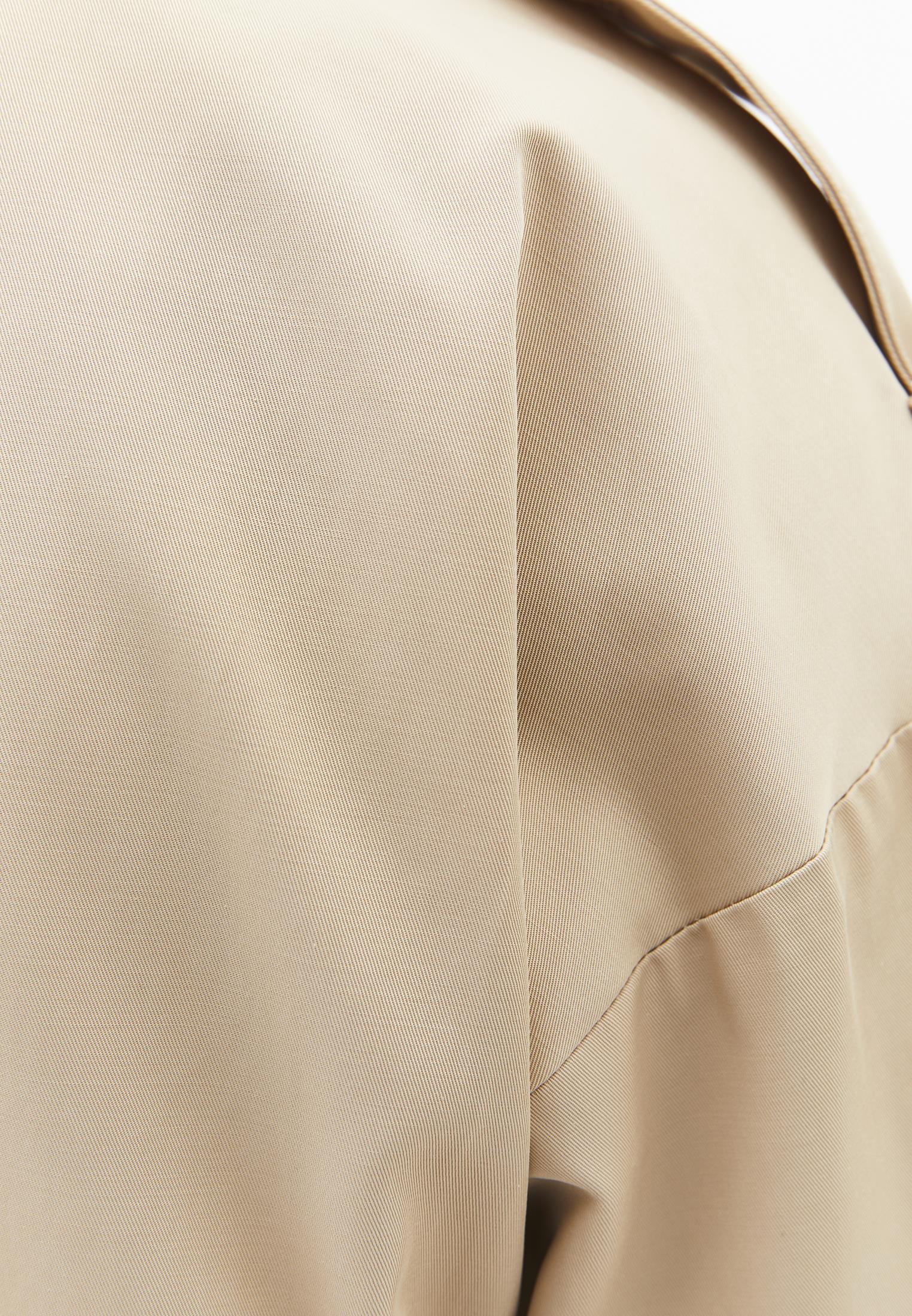Buttoned Trenchcoat - WARM SAND
