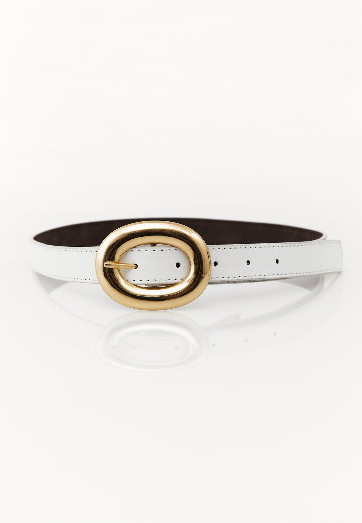 Women's Belt For Daily Outfit - WHITE
