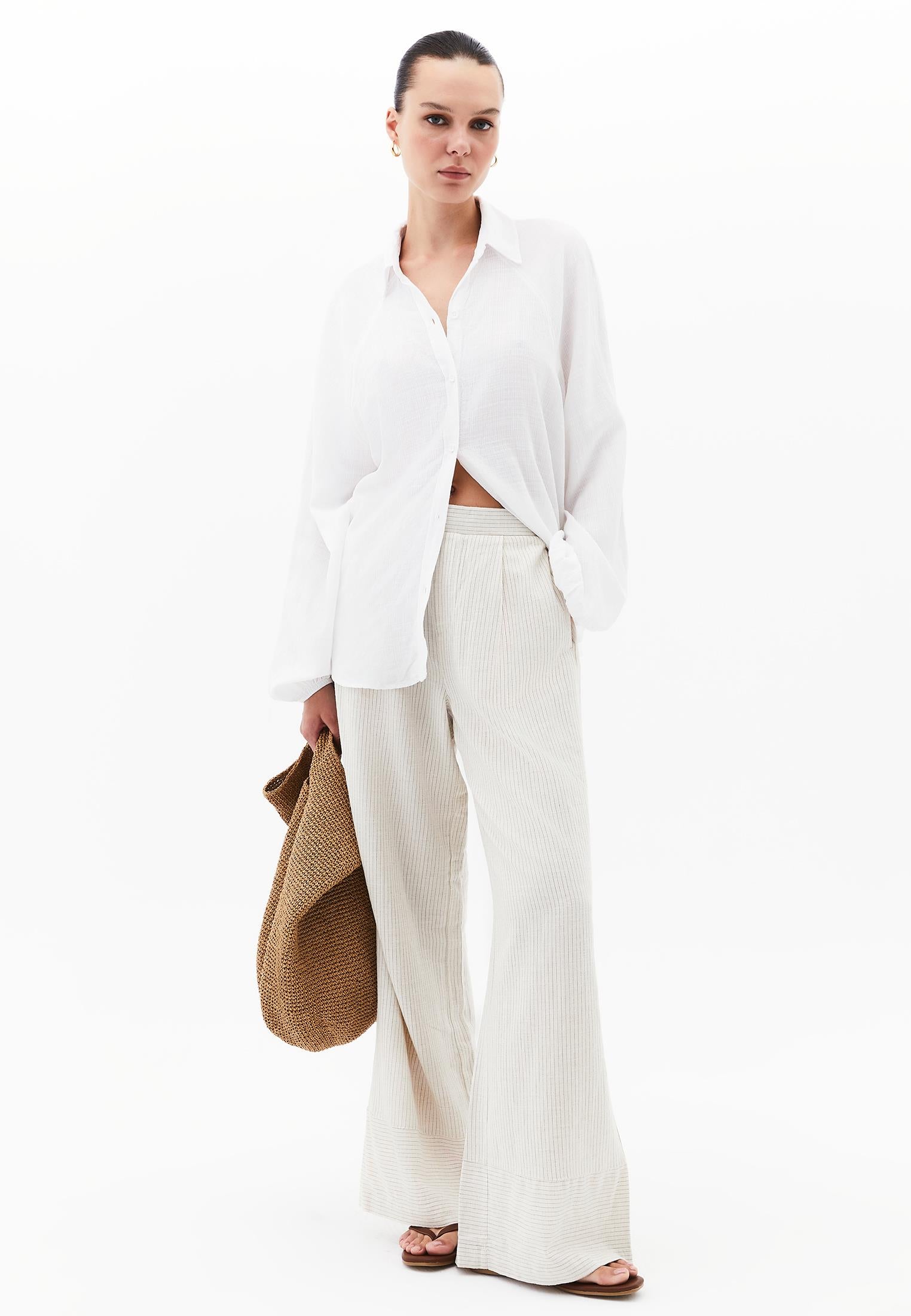 Oversize Shirt - WHITE