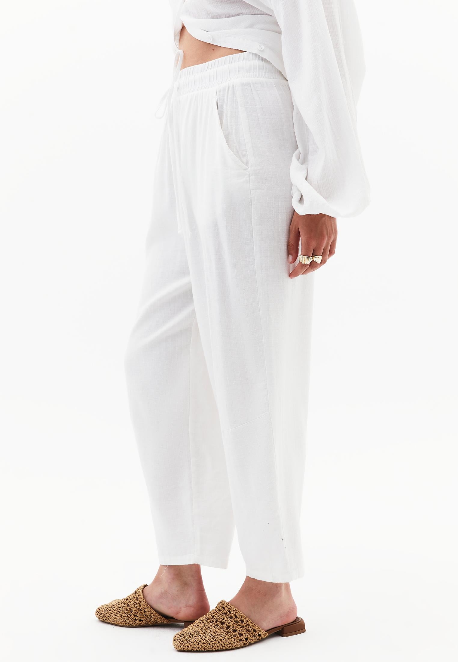 Baggy Pants - WHITE