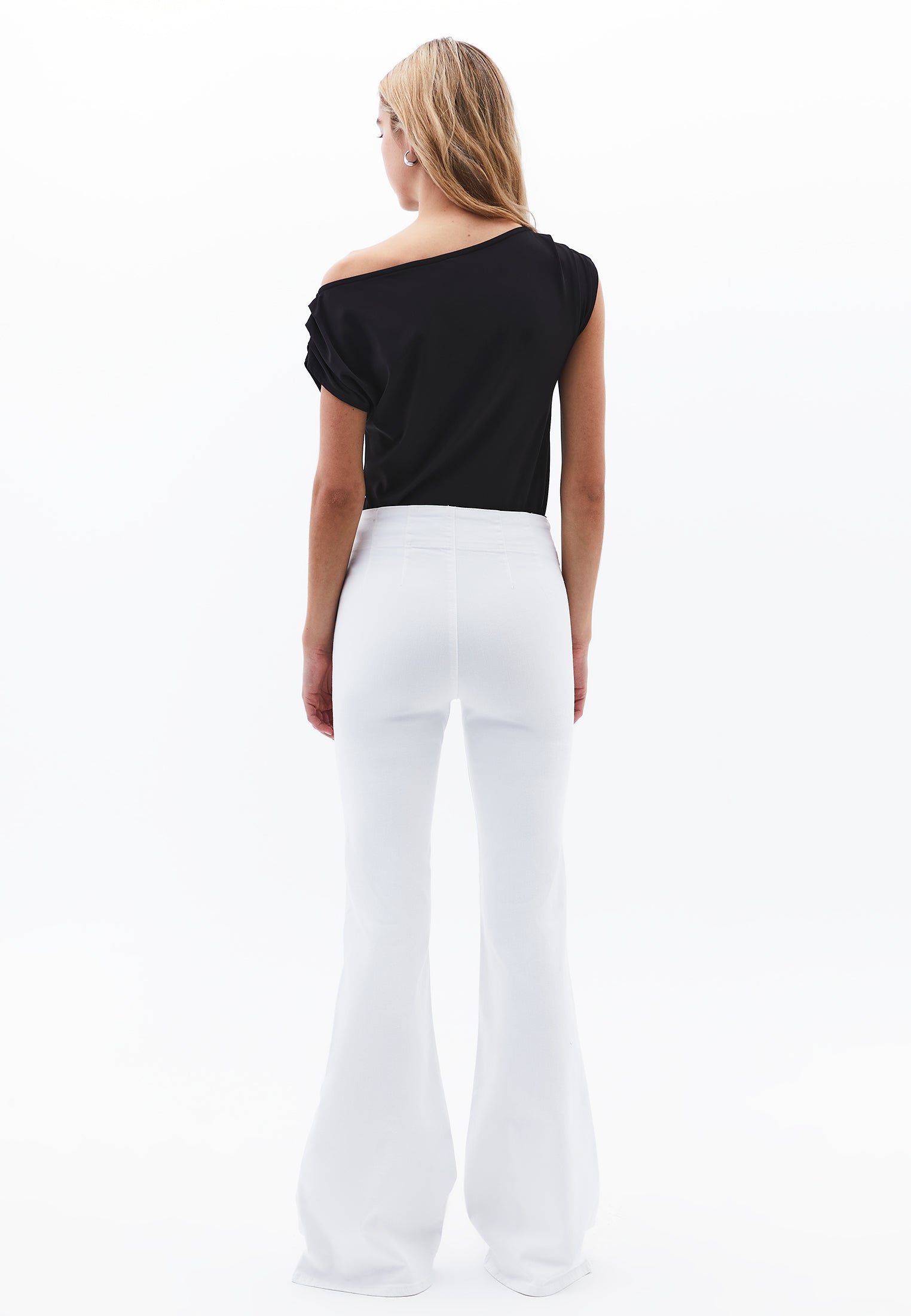 Spanish Leg Pants - WHITE