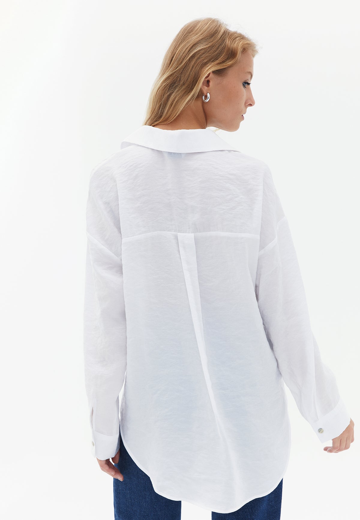 Oversize Shirt - WHITE