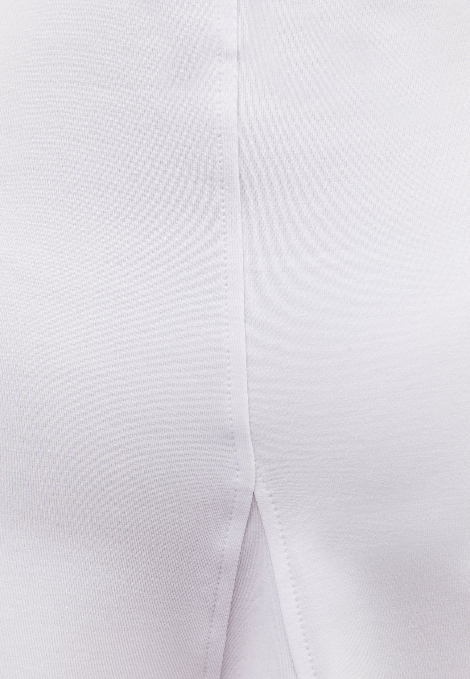 Flared Cut V-Neck Short Dress - WHITE