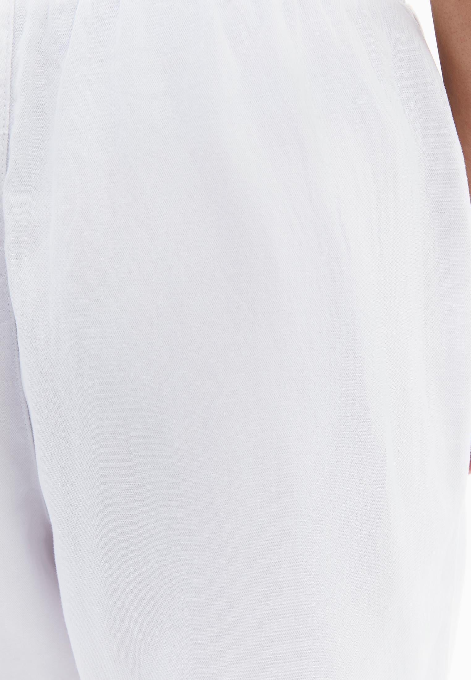 Women's Pleated Trousers - WHITE