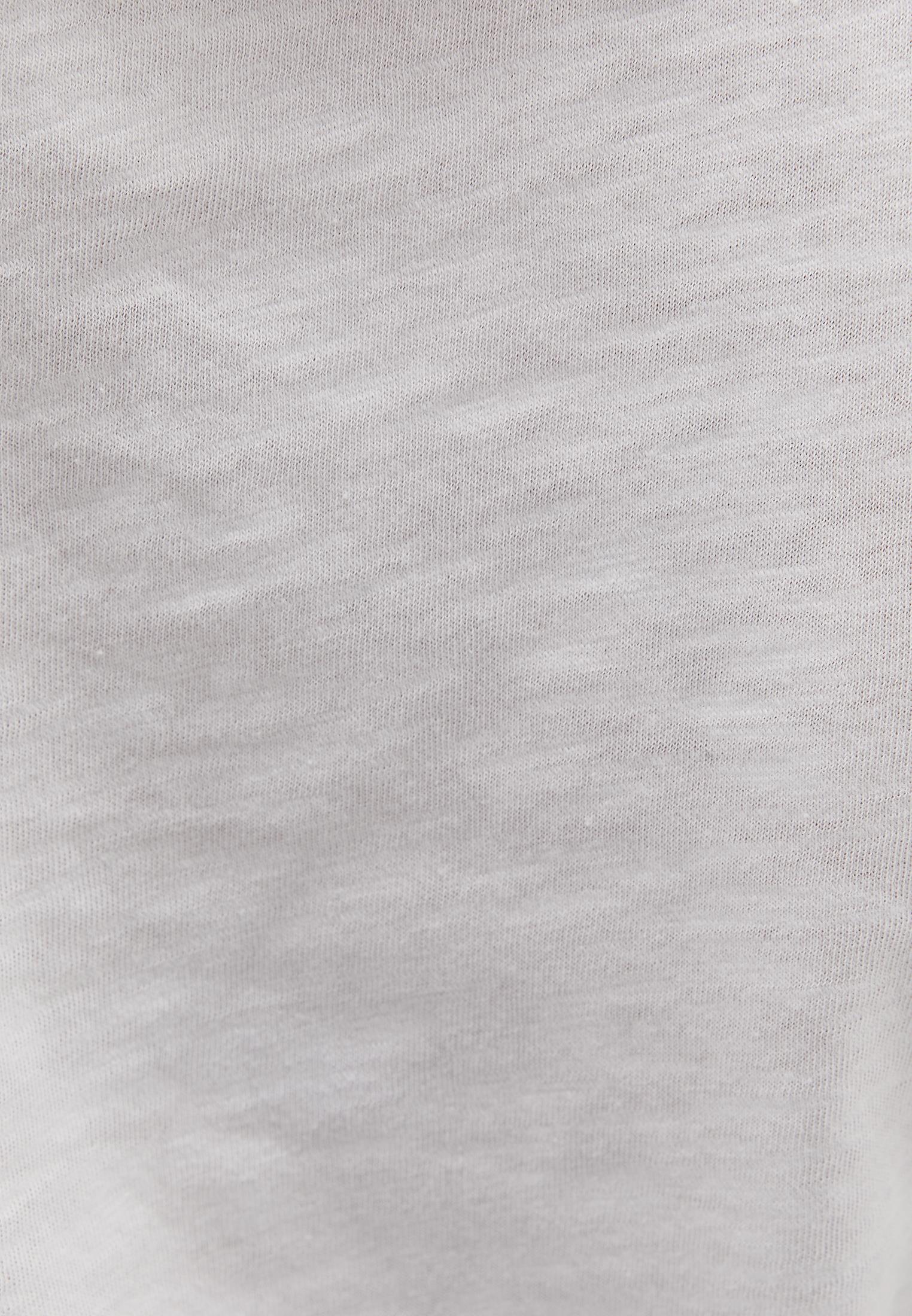 V Neck Loose T-Shirt - WHITE
