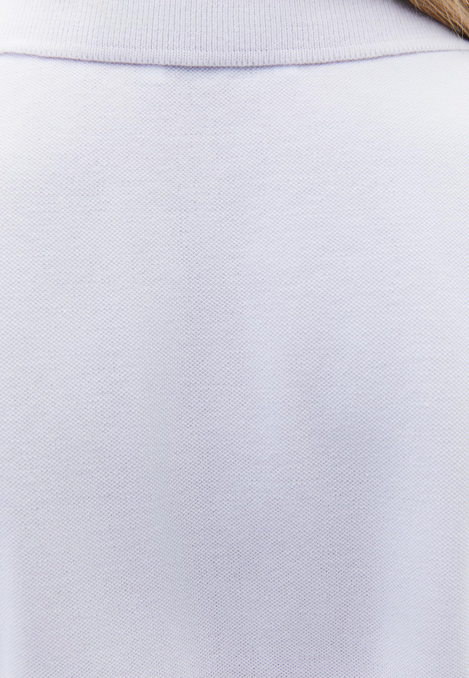 Polo Collar T-Shirt - WHITE