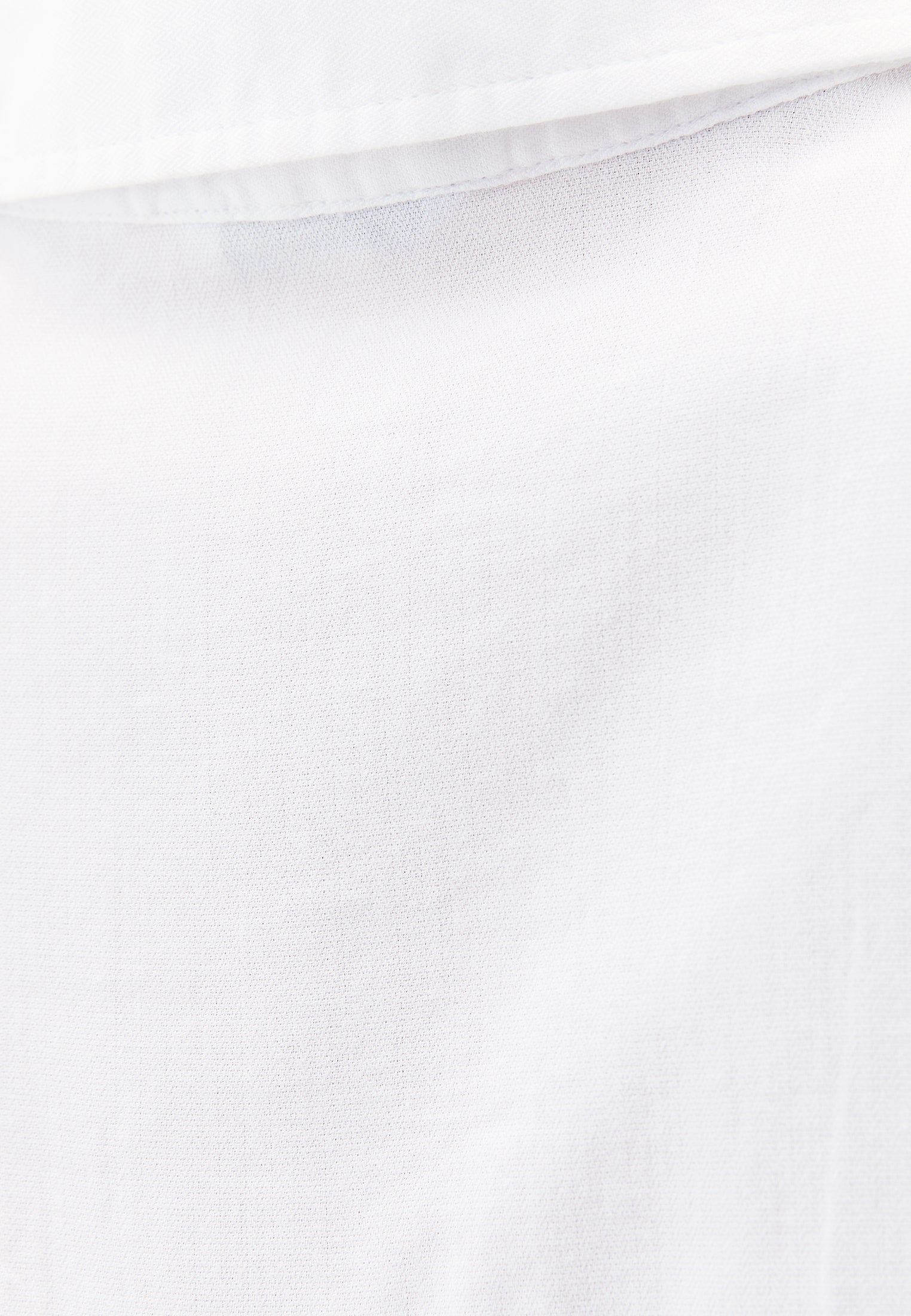 Buttoned Shirt Collar Oversize Shirt - WHITE