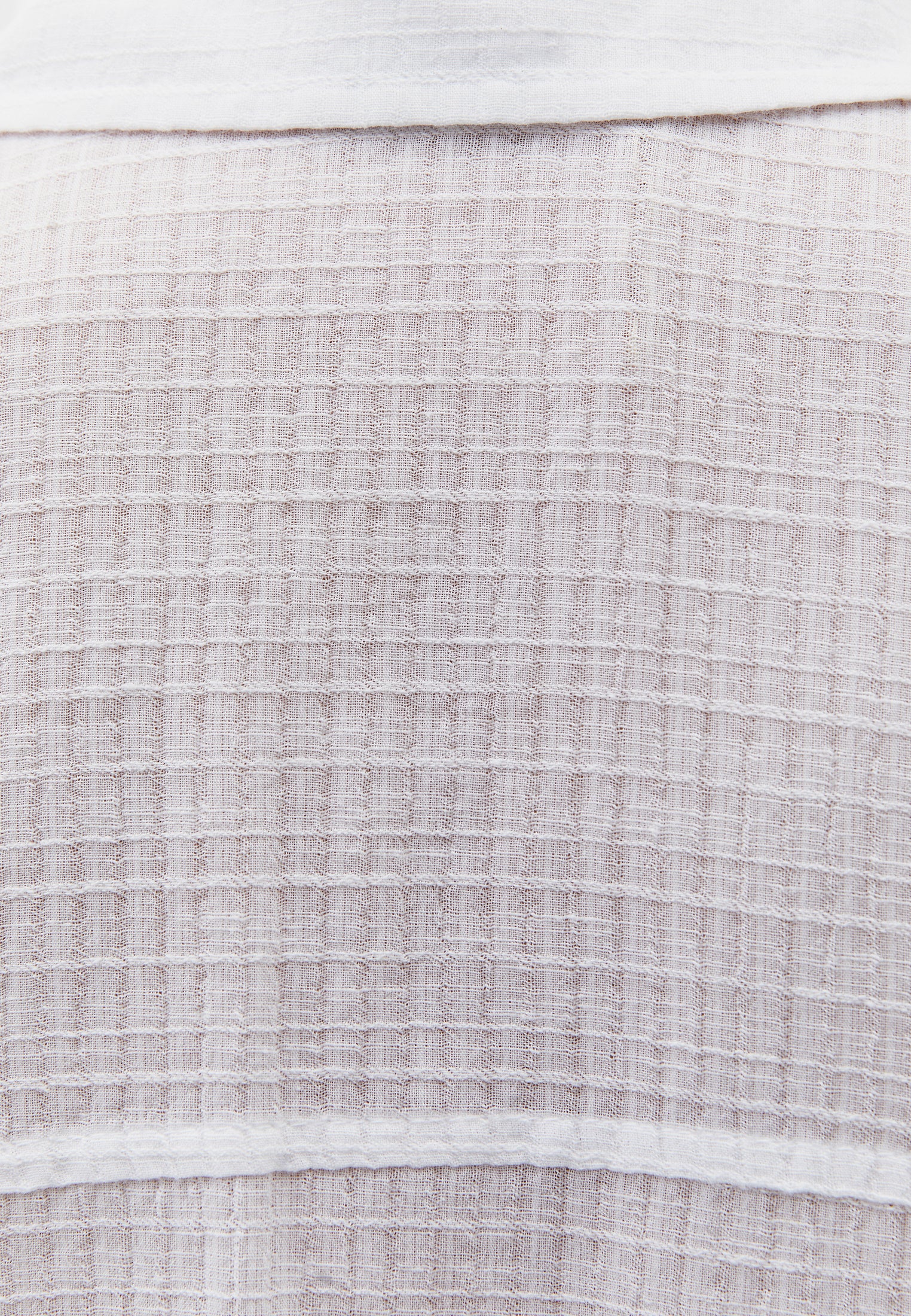 Shirt Collar Oversize Button Detailed Standard Shirt - WHITE