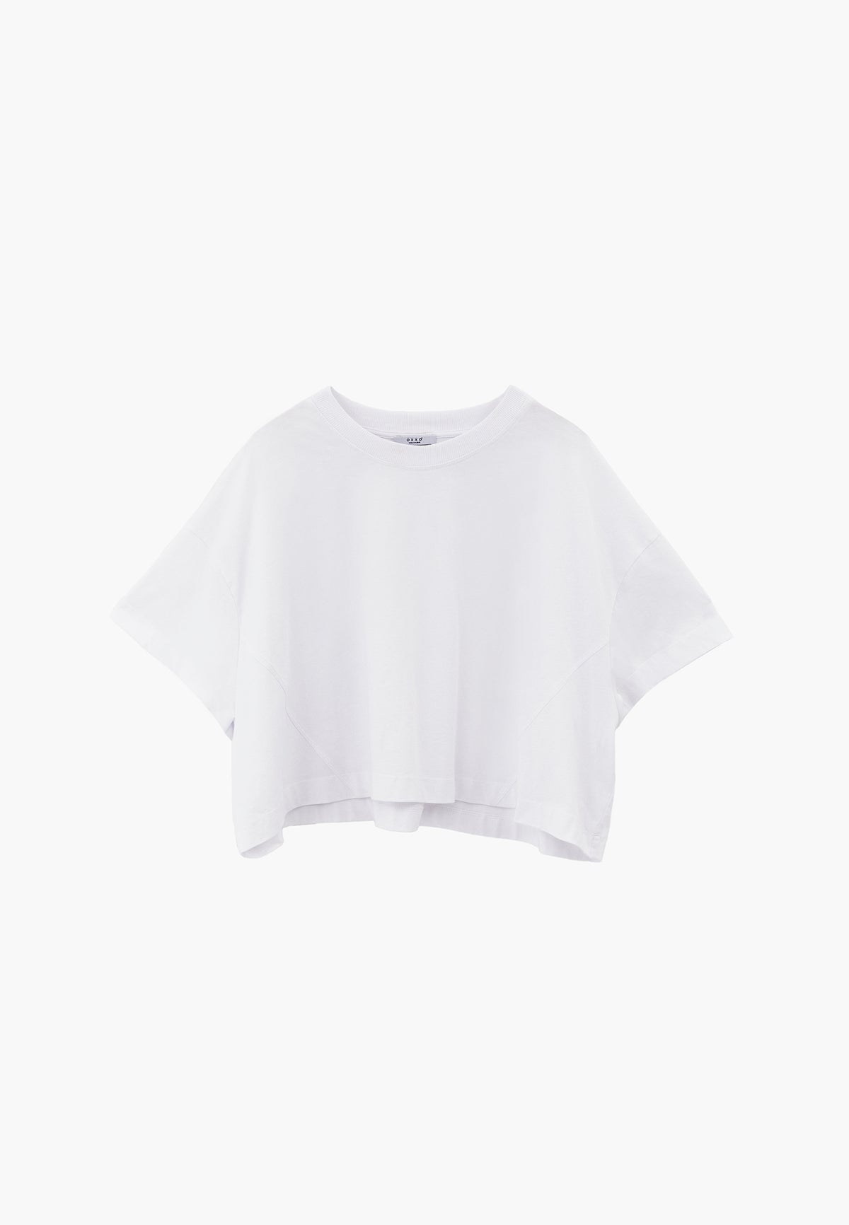 Oversize Short T-Shirt - WHITE