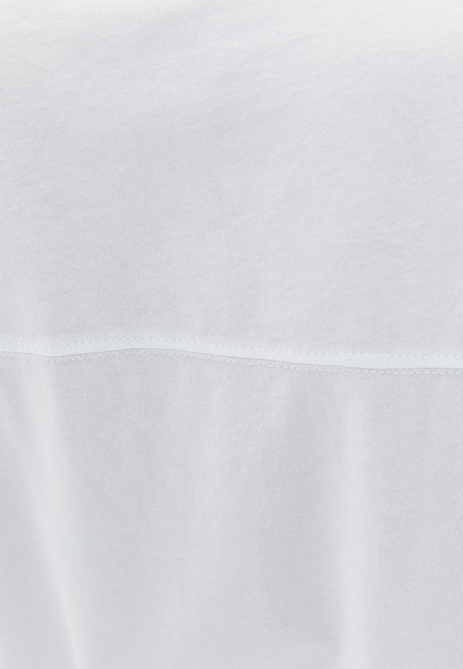 Tied Tunic T-Shirt - WHITE