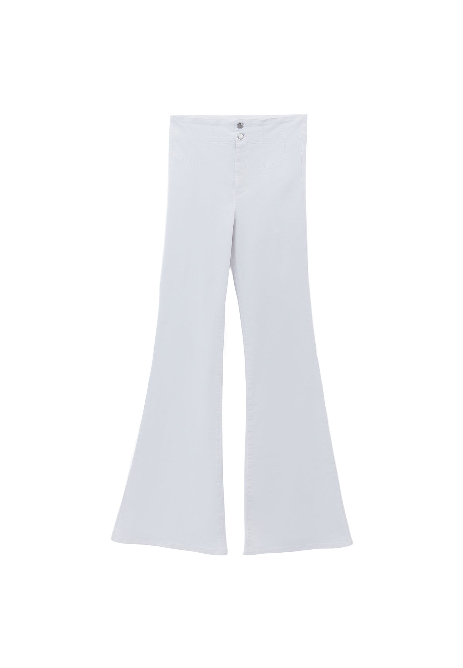 Spanish Leg Pants - WHITE