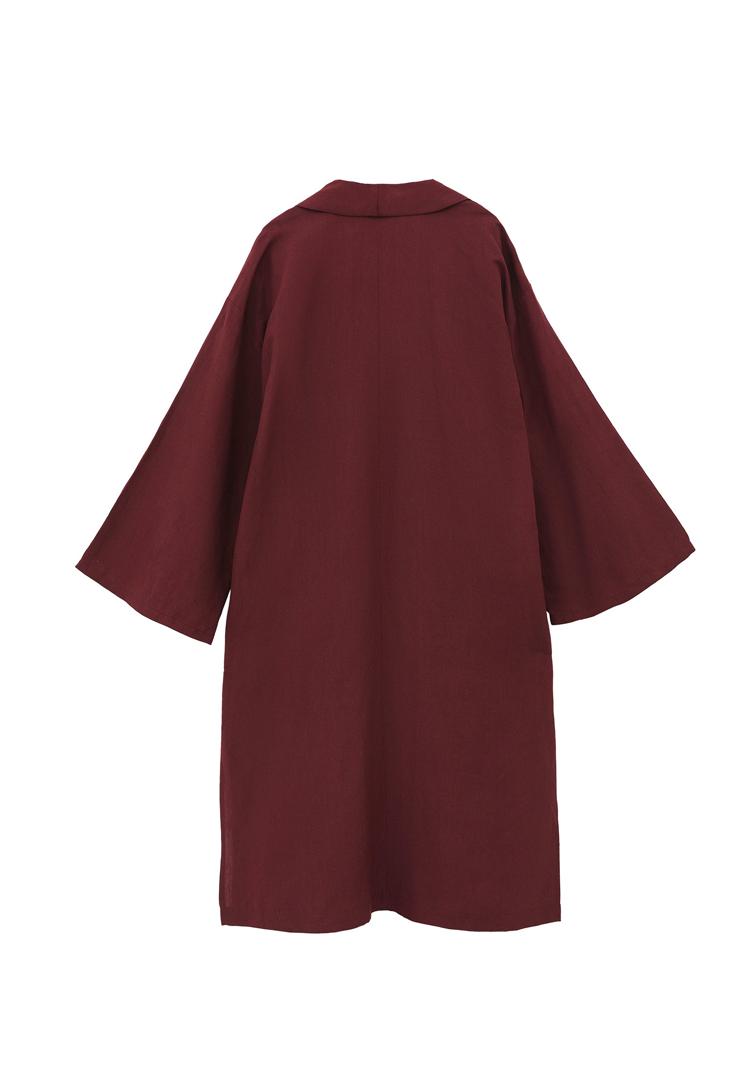 Kimono Tunic With Slit Detail - WINDSOR WINE
