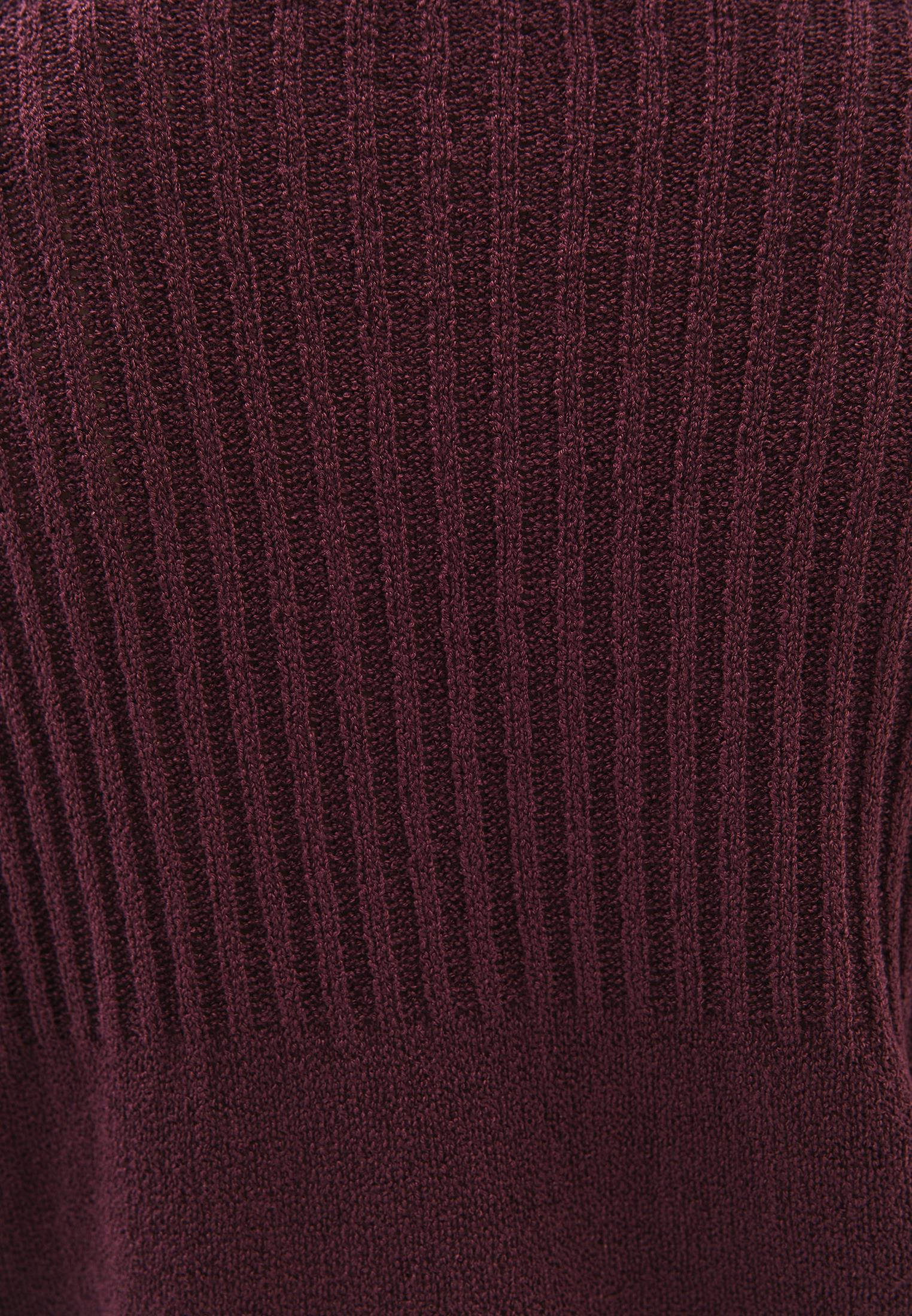 V Neck Standard Sweater - WINETASTING