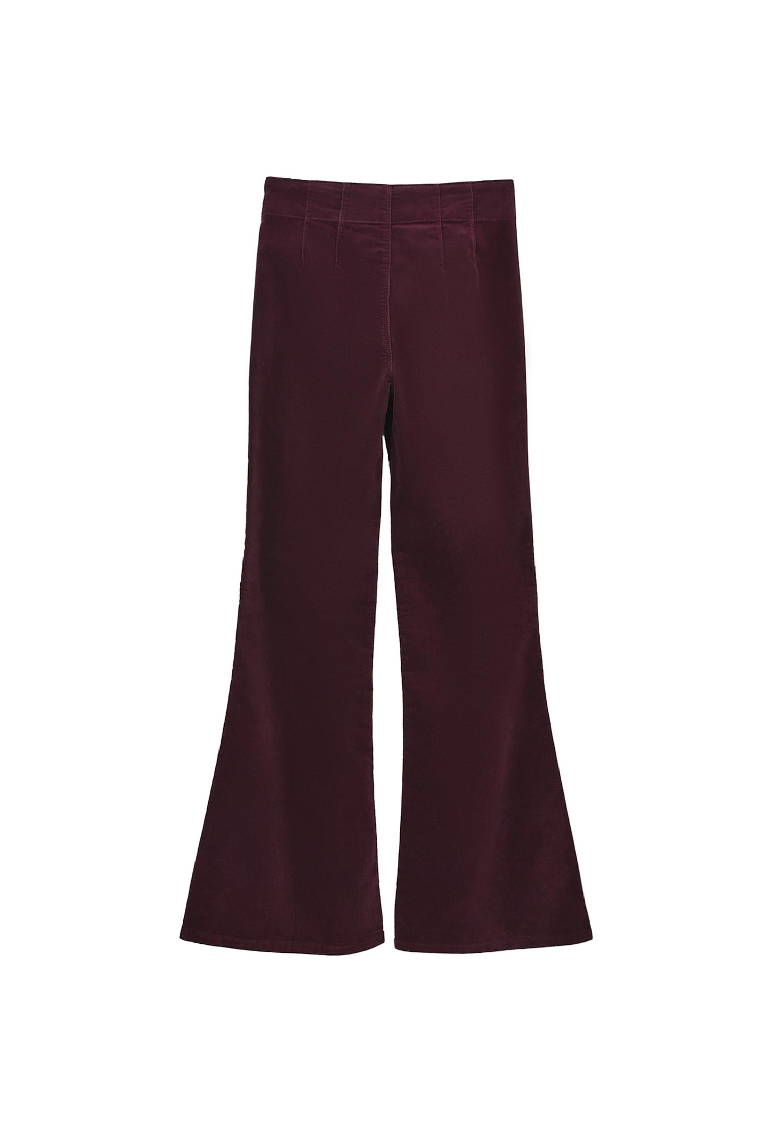 Spanish Leg Corduroy Pants - WINETASTING