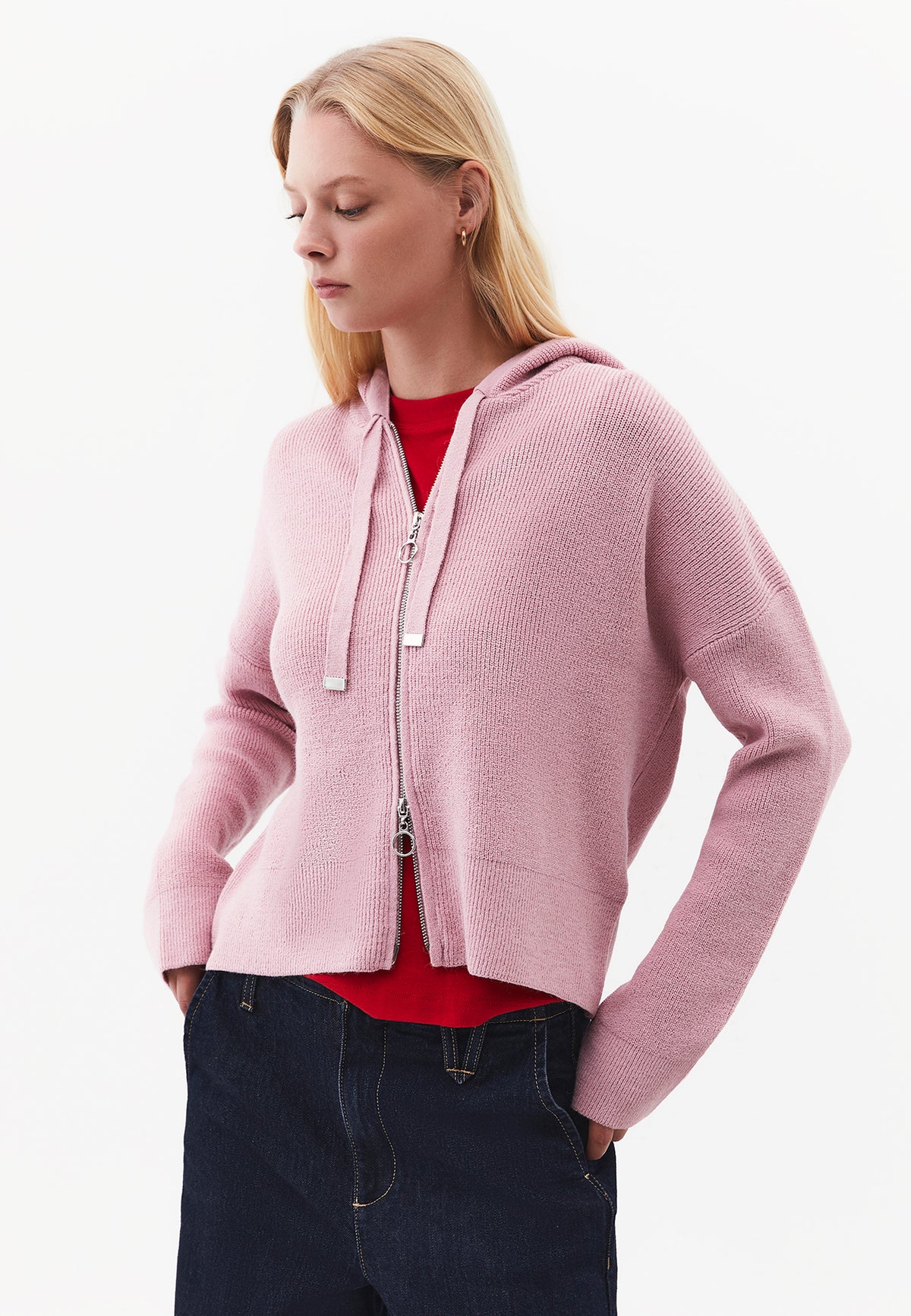 Comfortable Hooded Cardigan - ZEPHYR