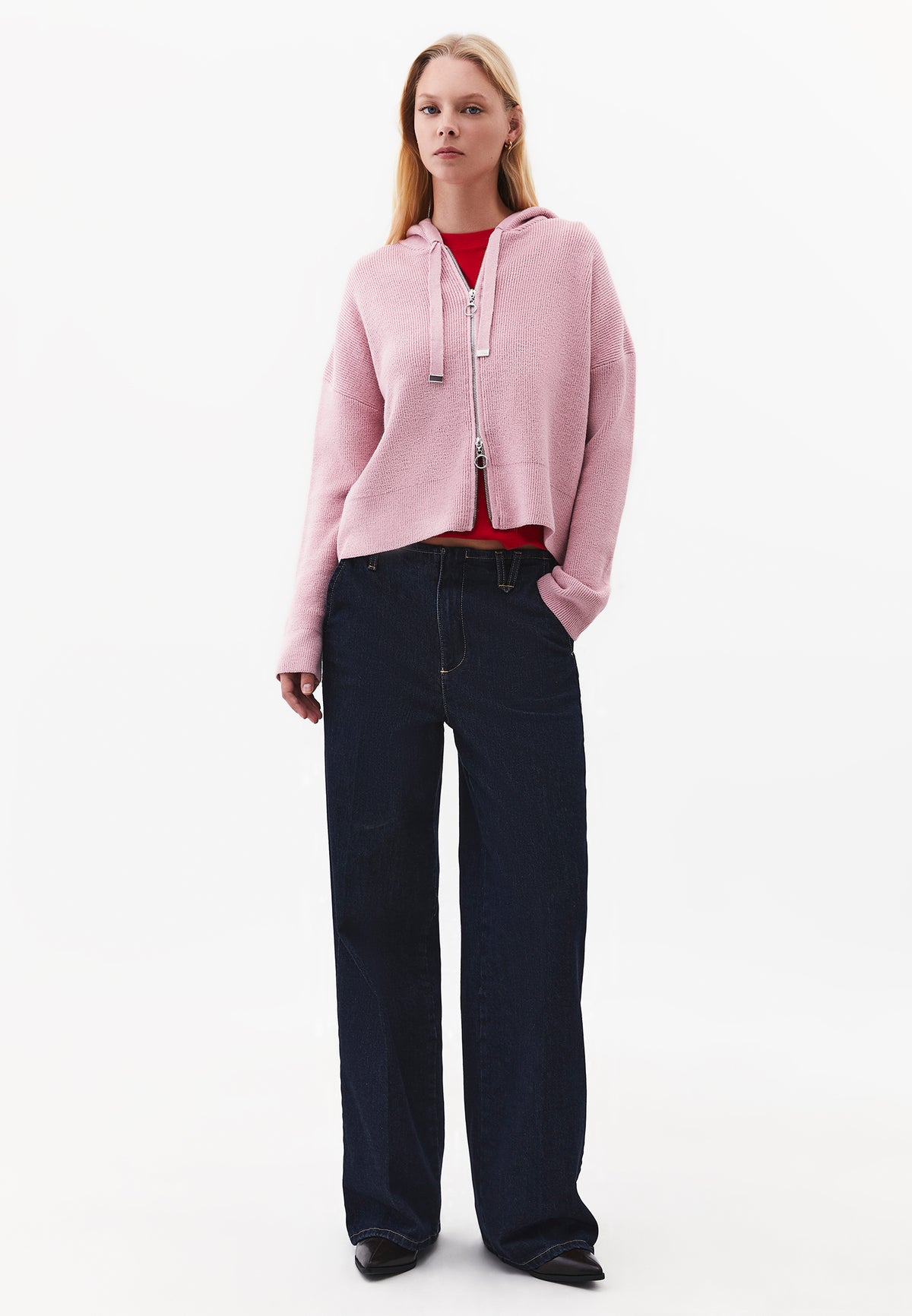 Comfortable Hooded Cardigan - ZEPHYR