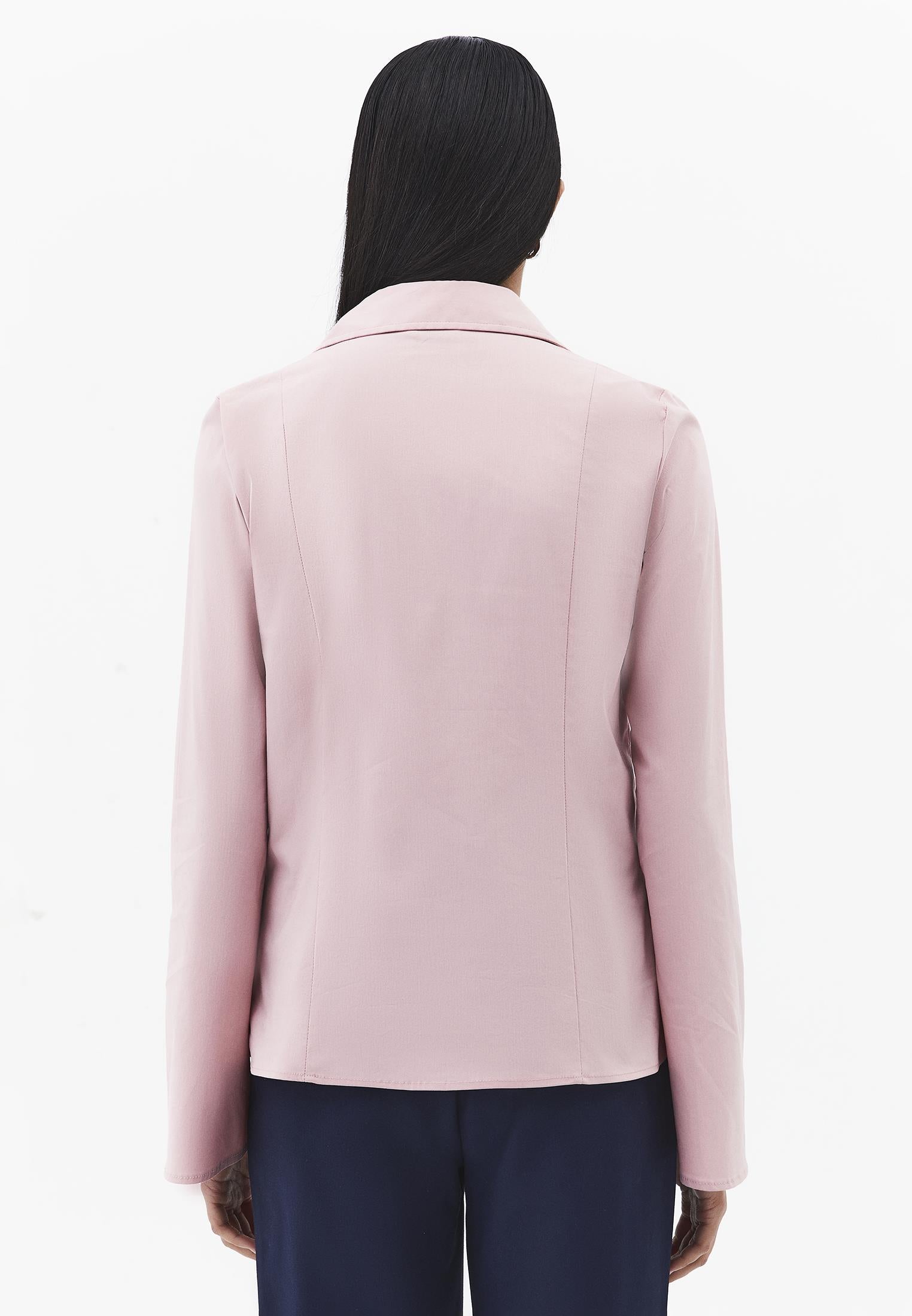 Buttoned Long Sleeve Shirt - ZEPHYR