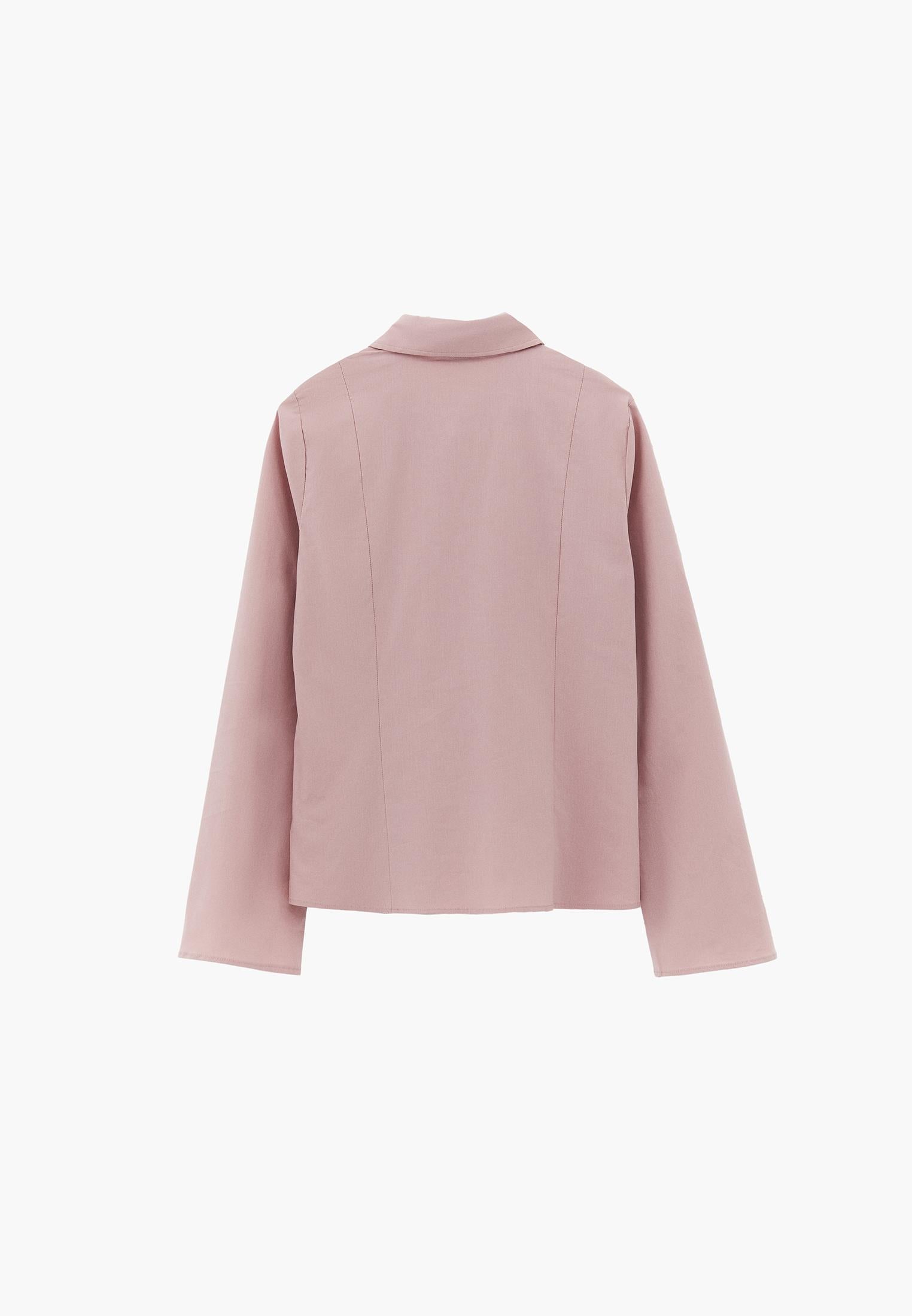 Buttoned Long Sleeve Shirt - ZEPHYR