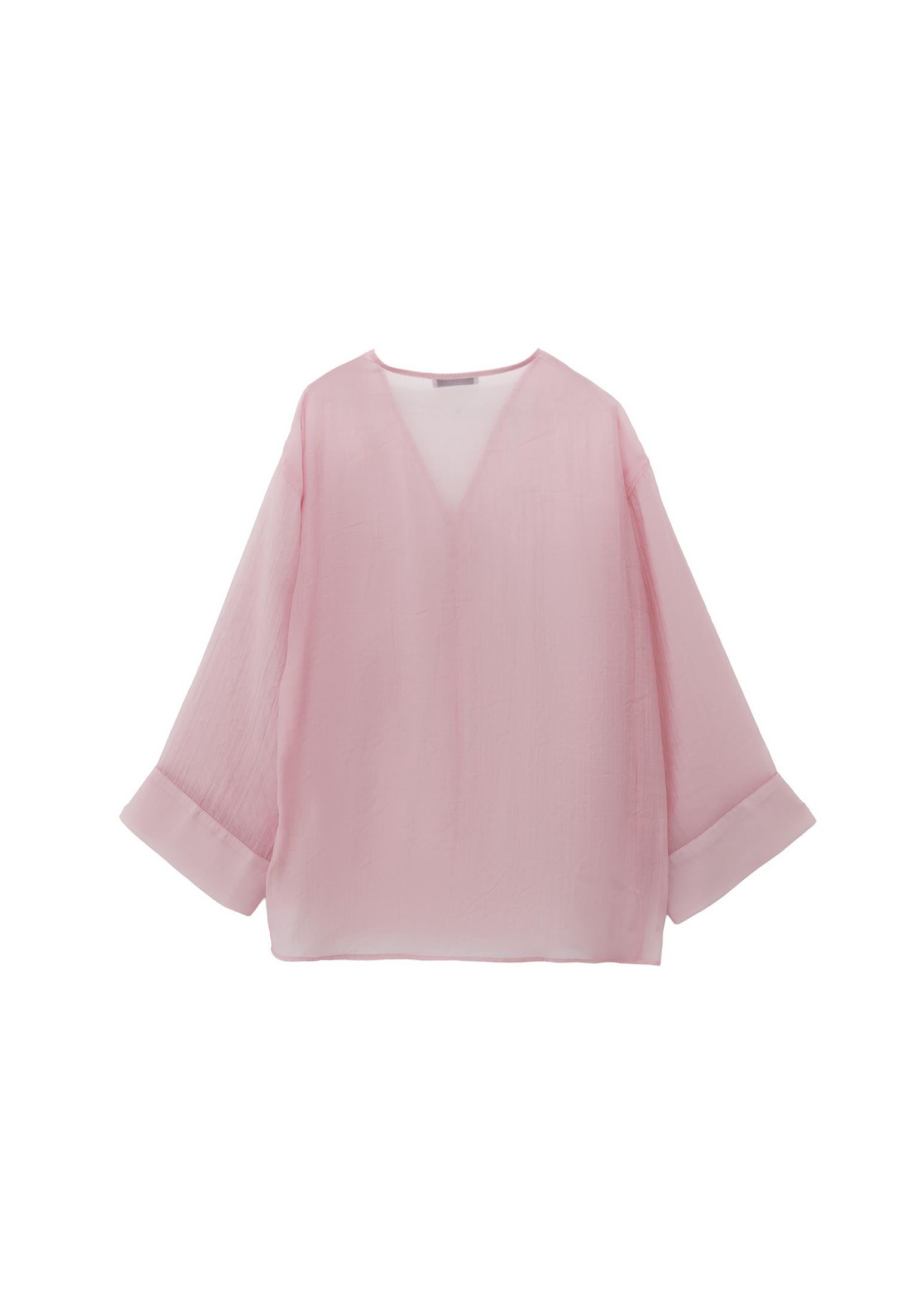 Tunic Blouse With Button Details - ZEPHYR